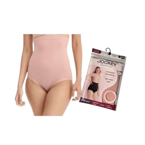Jockey Core Body Smoothing Seamless Shapewear Intimates Brief - Picture 1 of 7